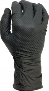 Zarys Zarys Gripzzly - Rękawiczki diagnostyczne, nitrylowe, bezpudrowe, czarne - L 2