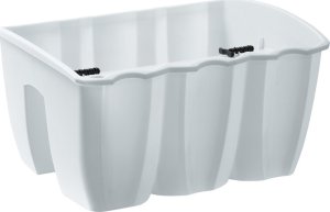 Prosperplast 3x Skrzynka na balustradę DCRO400, Doniczka balkonowa + keramzyt 5l 3