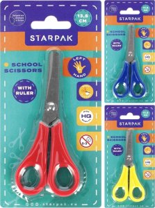 Starpak NOZYCZKI MET 130 LEWORECZ Z MIAR STK B/C 24/288 10