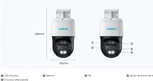 Kamera IP Reolink Reolink TrackMix Series P760 PoE Cam 2