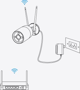 Kamera IP Reolink W320-B WiFi-Outdoor 3