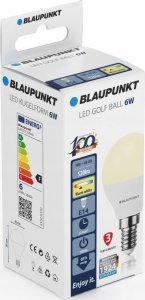 Blaupunkt Żarówka Blaupunkt LED E14 Ball 6W WW 1