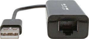 Karta sieciowa Eaton Tripp Lite Series USB 2.0 Hi-Speed to Gigabit Ethernet NIC Network Adapter White 10/100 Mbps - adapter sieciowy - USB 2.0 - 10/100 Ethernet - czarny 4