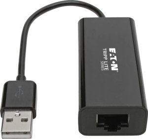 Karta sieciowa Eaton Tripp Lite Series USB 2.0 Hi-Speed to Gigabit Ethernet NIC Network Adapter White 10/100 Mbps - adapter sieciowy - USB 2.0 - 10/100 Ethernet - czarny 6