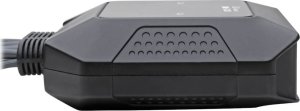 Przełącznik Eaton Eaton Tripp Lite series 2-Port DisplayPort 1.1/USB KVM Switch with Audio/Video, Built-In Cables, USB Peripheral Sharing - KVM-/Audio-/USB-Switch - 2 x KVM/Audio/USB - 1 lokaler Benutzer - Desktop 2