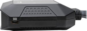 Przełącznik Eaton Eaton Tripp Lite series 2-Port DisplayPort 1.1/USB KVM Switch with Audio/Video, Built-In Cables, USB Peripheral Sharing - KVM-/Audio-/USB-Switch - 2 x KVM/Audio/USB - 1 lokaler Benutzer - Desktop 6