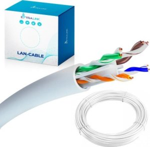 ExtraLink EXTRALINK CAT6 UTP (U/UTP) INDOOR TWISTED PAIR 50M 1