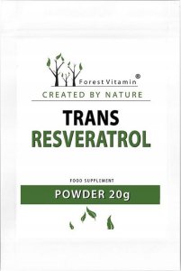 FOREST Vitamin FOREST VITAMIN Trans Resveratrol Powder 20g Natural 1