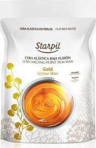 Starpil Depiliacinis vaškas granulėmis Glitter Wax Gold, 1 kg STR3010285001 1