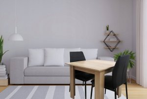 kontrast Stół prostokątny salon kuchnia jadalnia ADAM 120x80x75 cm sonoma 2