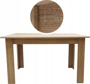 kontrast Stół prostokątny kuchnia jadalnia ADAM 120x80x75 cm dąb 8