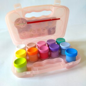 Astra Farby plakatowe pastelowe Astra 12 kolorów x 20 ml - walizka JM 301123003 mix cena za 1 szt 4