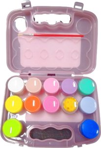 Astra Farby plakatowe pastelowe Astra 12 kolorów x 20 ml - walizka JM 301123003 mix cena za 1 szt 7