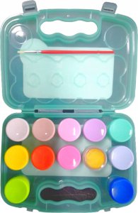 Astra Farby plakatowe pastelowe Astra 12 kolorów x 20 ml - walizka JM 301123003 mix cena za 1 szt 10