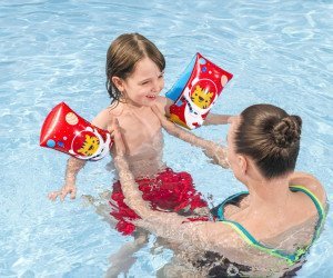 Bestway Bestway 32102 Rękawki do nauki pływania Tygrys Kosmonauta 30cm x 15cm 8