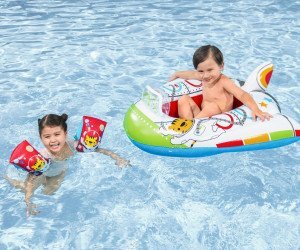 Bestway Bestway 32102 Rękawki do nauki pływania Tygrys Kosmonauta 30cm x 15cm 9