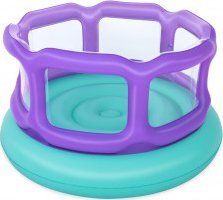 Bestway Bestway 52646 Dmuchany okrągły Zamek do skakania Laugh 'n Leap Bouncer 1.52m x 1.52m x 84cm 1