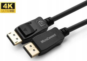 Kabel MicroConnect Microconnect MC-DP-MMG-300 kabel DisplayPort 3 m Czarny 1