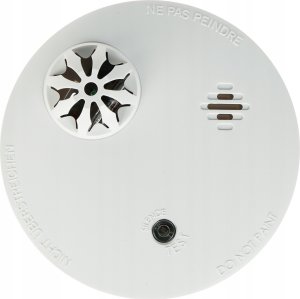 Hikvision Hikvision Belaidis AX PRO karščio detektorius Hik-vision DS-PDHT-E-WE AX PRO, 1600 m., 868 Mhz, baterijos veikimas iki 10 m. lengvai keičiamos baterijos 2