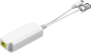 Adapter USB MicroConnect Microconnect MC-POESPLITTER-CW rozgałęziacz sieciowy Biały Obsługa PoE 1