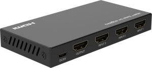 System przekazu sygnału AV MicroConnect Microconnect MC-HDMISWITCH0301-4K przełącznik wideo 2