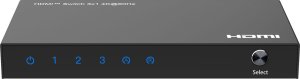 System przekazu sygnału AV MicroConnect Microconnect MC-HDMISWITCH0301-4K przełącznik wideo 3