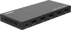 System przekazu sygnału AV MicroConnect Microconnect MC-HDMISWITCH0401-4K przełącznik wideo 2