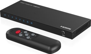 System przekazu sygnału AV MicroConnect Microconnect MC-HDMISWITCH0501-4K przełącznik wideo 1