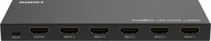 System przekazu sygnału AV MicroConnect Microconnect MC-HDMISWITCH0501-4K przełącznik wideo 4