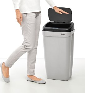 Rayen Rayen Kosz na śmieci z czujnikiem otwierania 30 l szary+czarny 2