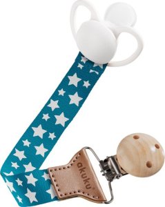 Akuku A0584 TASIEMKA DO SMOCZKA GWIAZDKI SREBRE 5