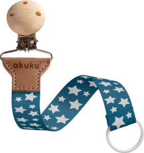 Akuku A0584 TASIEMKA DO SMOCZKA GWIAZDKI SREBRE 8