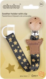 Akuku A0585 TASIEMKA DO SMOCZKA GWIAZDKI ZŁOTE 2