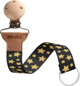 Akuku A0585 TASIEMKA DO SMOCZKA GWIAZDKI ZŁOTE 3