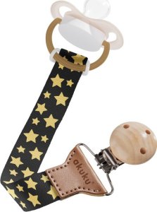 Akuku A0585 TASIEMKA DO SMOCZKA GWIAZDKI ZŁOTE 6