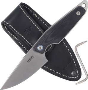 MKM Nóż MKM Makro 1 Black G10, Stonewash M390 by Voxna 5