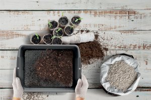 Prosperplast Sitko ogrodowe prostokątne Respana Garden 4-10mm 2