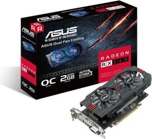 Karta graficzna Asus Radeon RX 560 OC Edition 2GB GDDR5 (128 bit), DVI-D, HDMI, DisplayPort, BOX (RX560-O2G) 1
