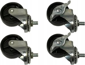 Sandberg Sandberg Wheels for Alu Slatwall 4-pack 1