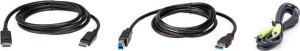 Kabel Aten ATEN 2L-7D02UDPX3 kabel KVM Czarny 1,8 m 1