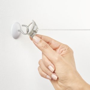 Suszarka na pranie Rayen 4-rzędowa automatyczna linka na pranie biała 3