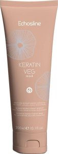 Echosline Echosline Keratin Veg regenerująca maska do włosów 300ml 1