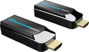 System przekazu sygnału AV VivoLink Vivolink VLHDMIEXTDGL50 przedłużacz AV Nadajnik i transceiver AV Czarny 2