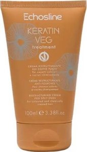 Echosline ECHOSLINE Keratin Veg krem do rozdwojonych końcówek 100ml 1