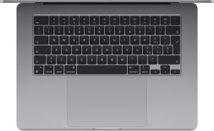 Laptop Apple MacBook Air Z1GD 38,91cm 15,3 cali M3 8C CPU/10C GPU/16C N.E. 24GB 1TB SSD 35W Dual USB-C DE - szary 2