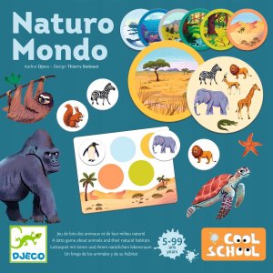 Djeco Žaidimas - Šaunioji mokykla - Naturo Mondo 1