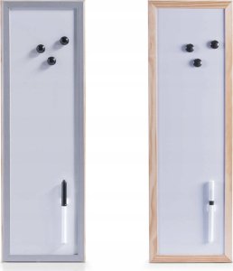 Zeller Biała tablica magnetyczna z pisakiem, 20 x 60 cm 4