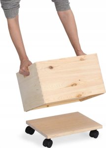 Zeller Wózek na pudła, drewno sosnowe 3