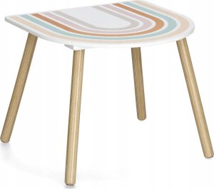 Zeller Zestaw mebli dla dzieci RAINBOW z MDF i sosny, stolik + 2 krzesła 3