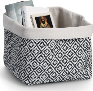 Zeller Koszyk do przechowywania z bawełny i papieru MOSAIC, 28 x 28 x 28 cm 2